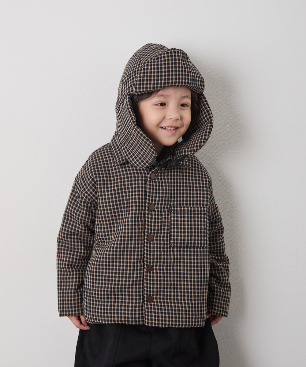 チェック柄中綿フライトキャップ – 株式会社palette