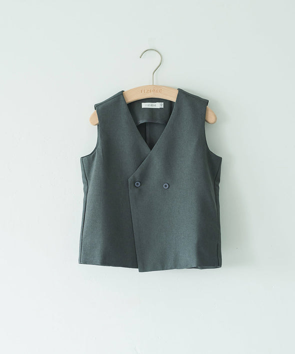 アシンメトリーデザインベスト