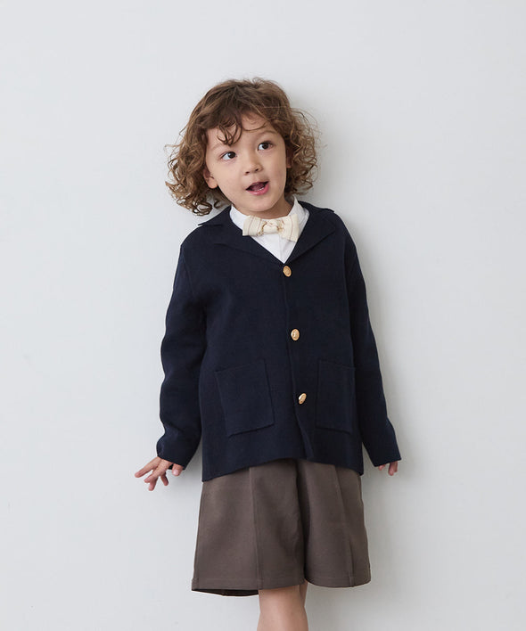 ミラノリブニットブレザー