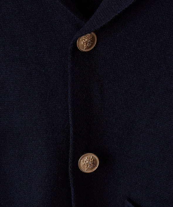 ミラノリブニットブレザー