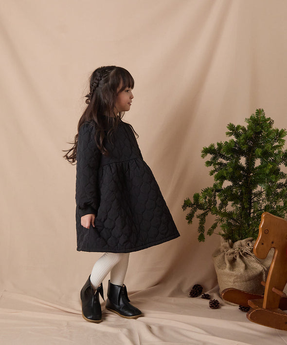 【リンクコーデ】キルティングワンピース