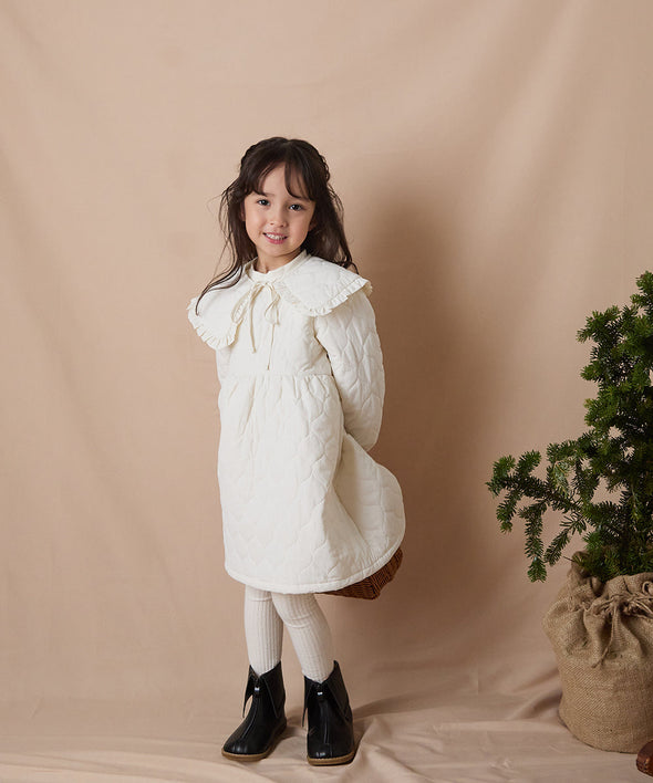 【リンクコーデ】キルティングワンピース