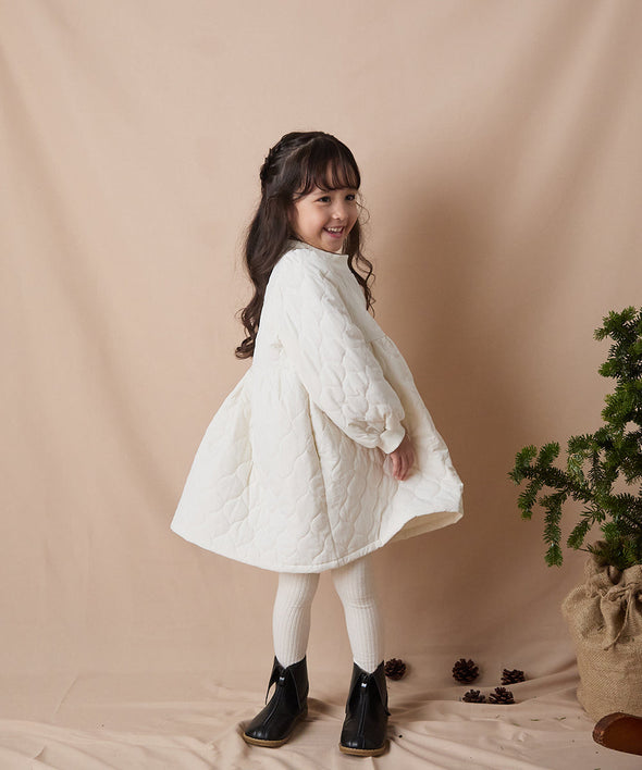 【リンクコーデ】キルティングワンピース