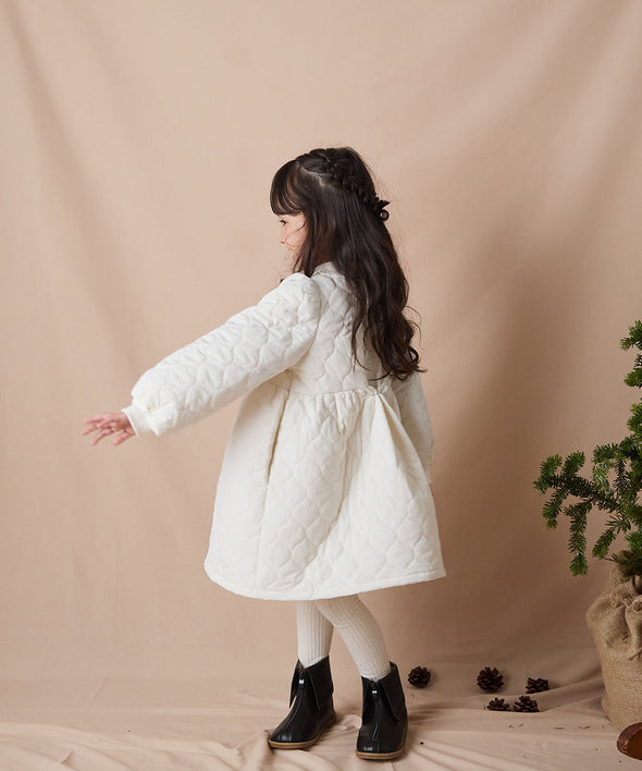 【リンクコーデ】キルティングワンピース