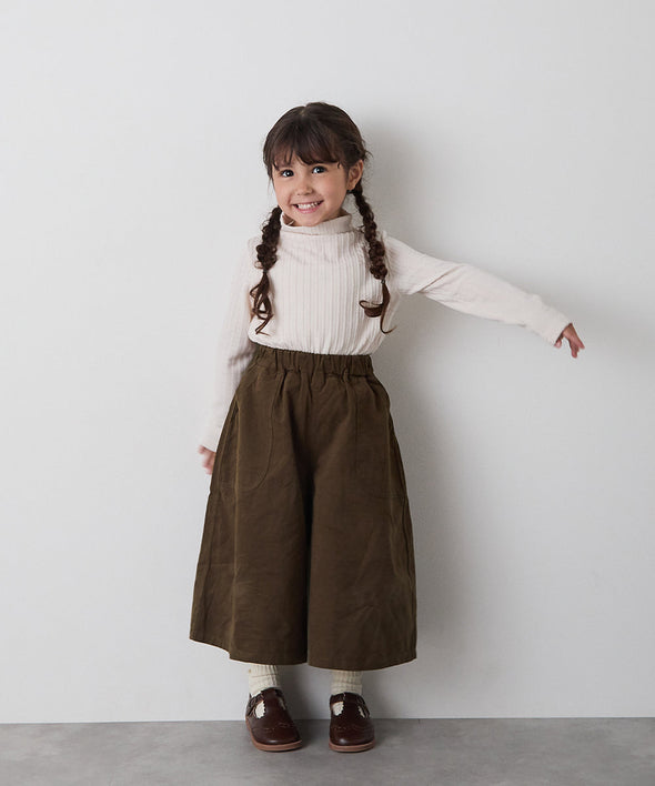 ジャガード柄シームレスハイネックプルオーバー