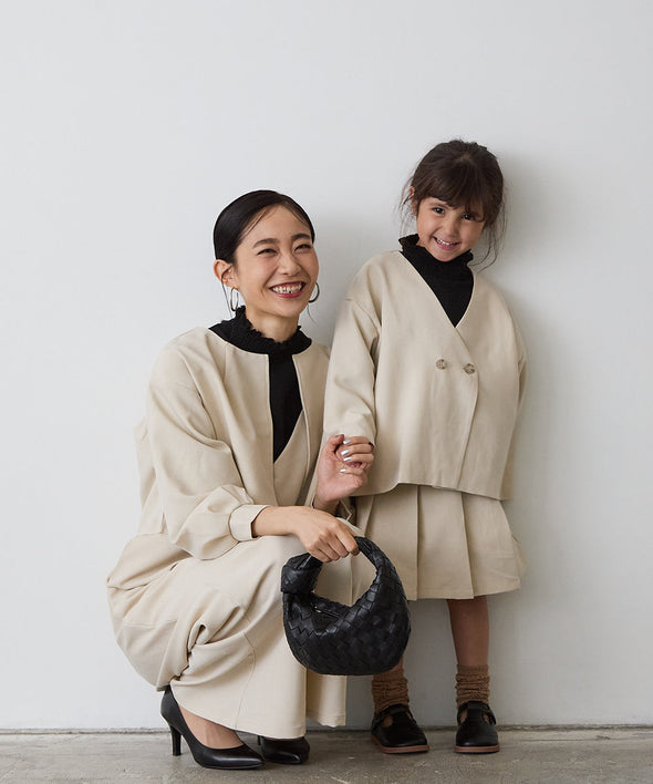 シャーリングカラープルオーバー（MOMとお揃い）