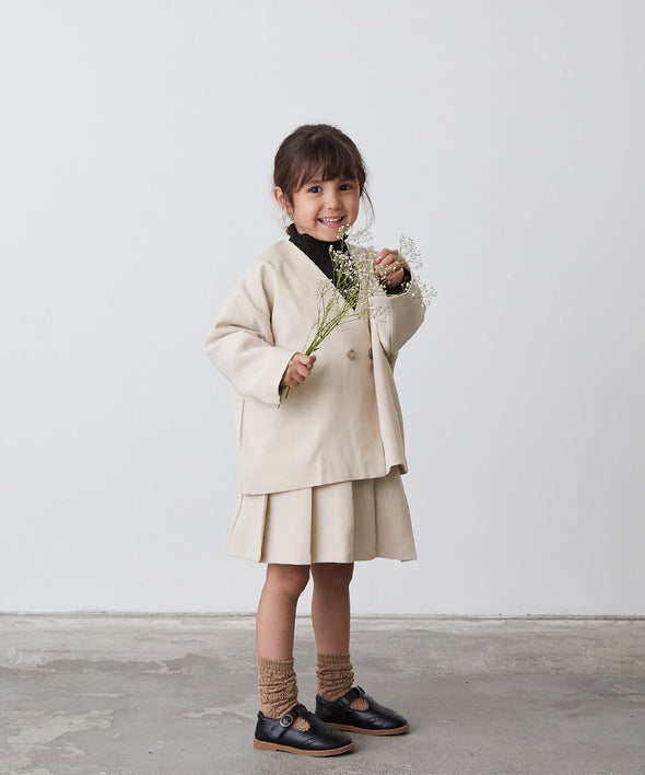 シャーリングカラープルオーバー（MOMとお揃い）