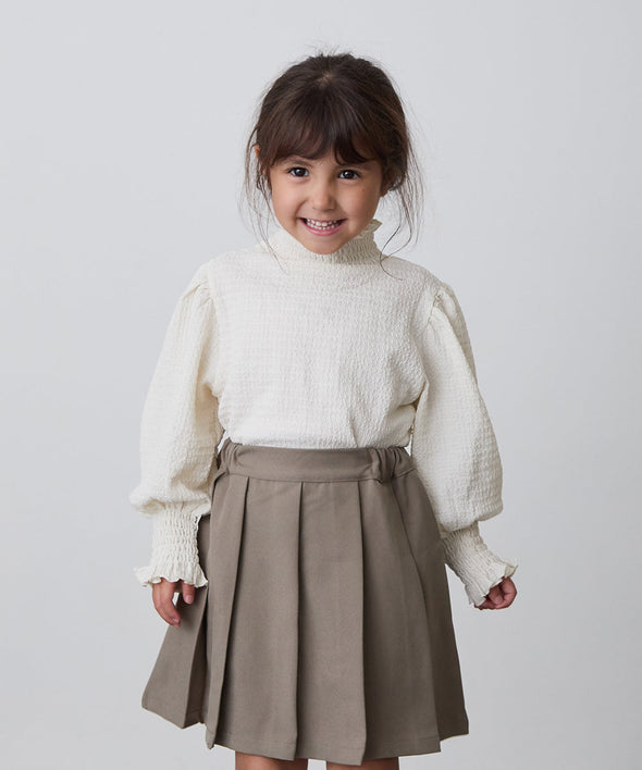 シャーリングカラープルオーバー（MOMとお揃い）