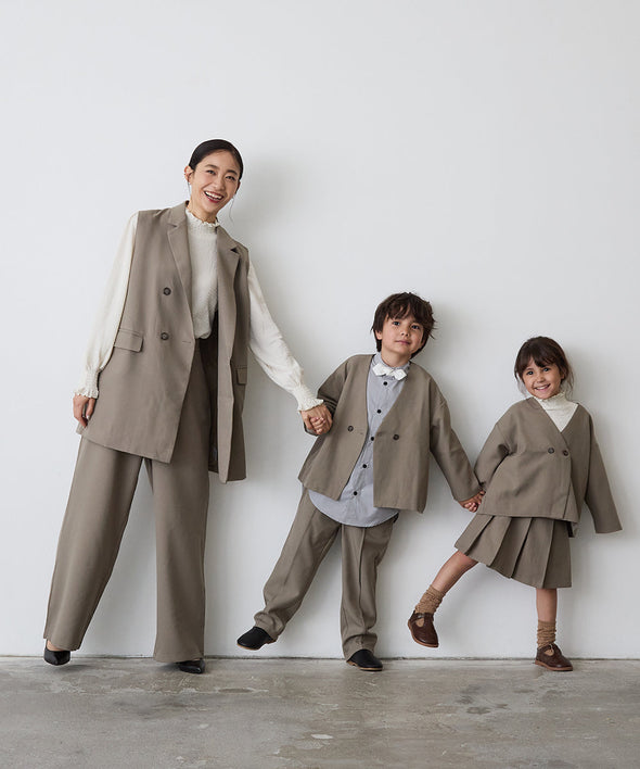 シャーリングカラープルオーバー（MOMとお揃い）