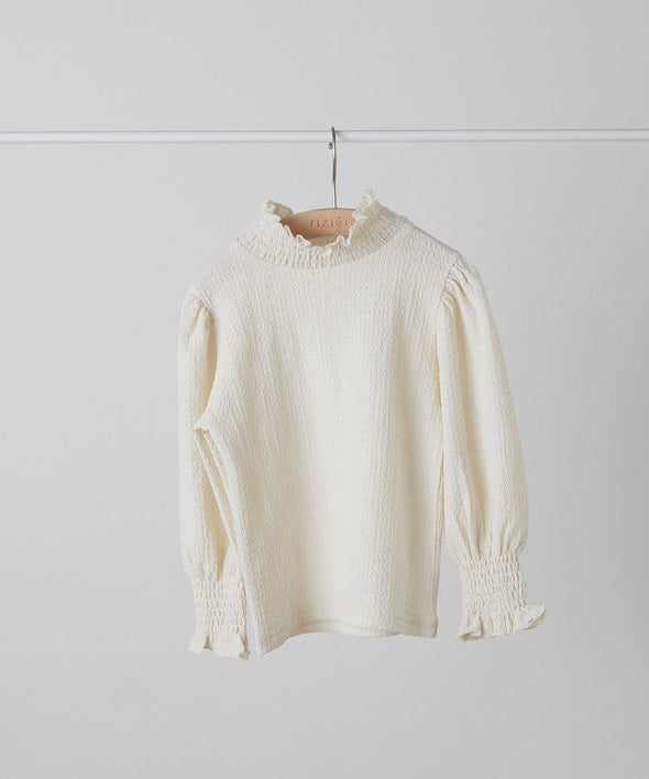 シャーリングカラープルオーバー（MOMとお揃い）