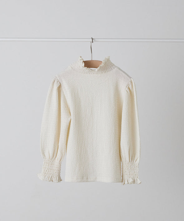 シャーリングカラープルオーバー（MOMとお揃い）