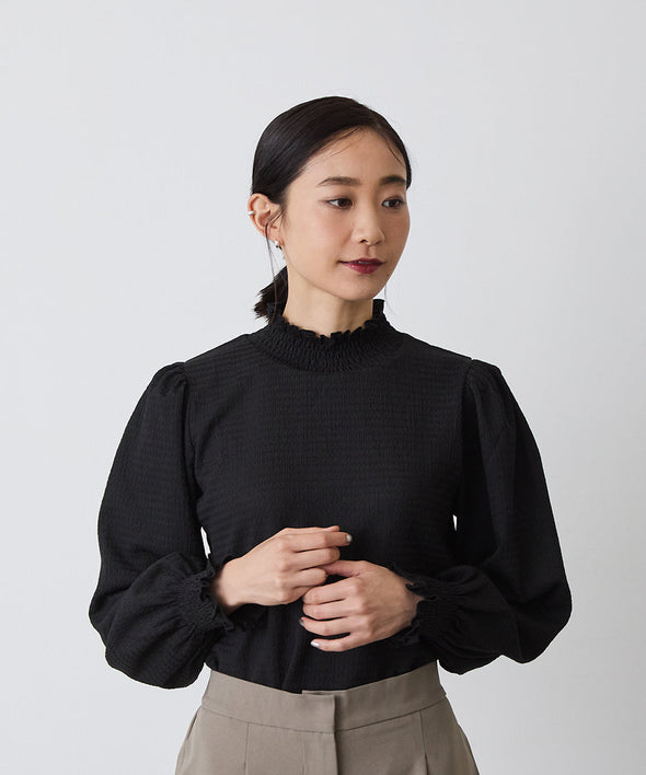 MOM:シャーリングカラープルオーバー(KIDSとお揃い)