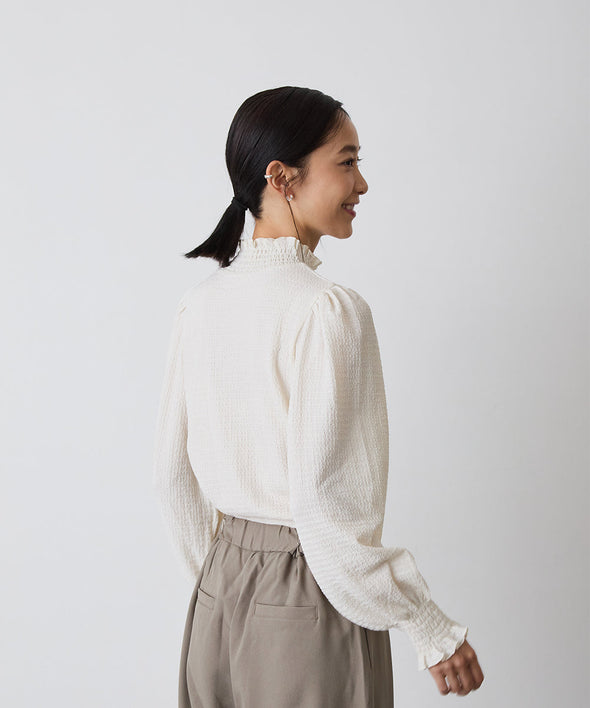 MOM:シャーリングカラープルオーバー(KIDSとお揃い)