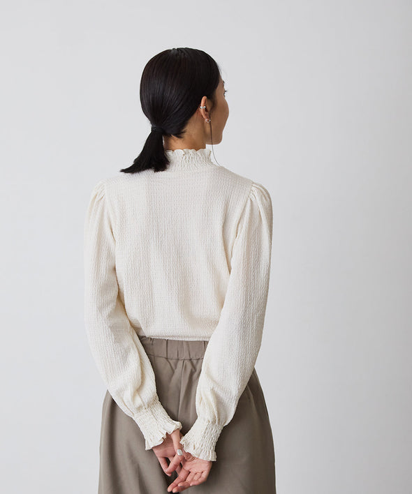 MOM:シャーリングカラープルオーバー(KIDSとお揃い)