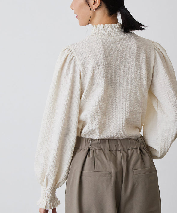 MOM:シャーリングカラープルオーバー(KIDSとお揃い)