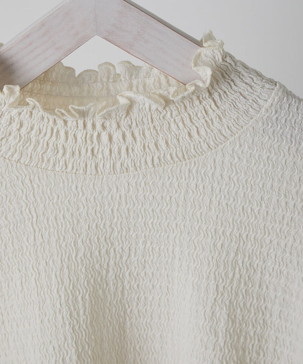 MOM:シャーリングカラープルオーバー(KIDSとお揃い)