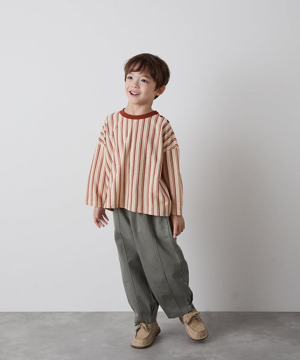 ピュアコットンセンターダブルシームバルーンパンツ