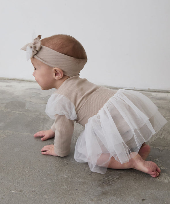 リブ&チュールベビー3点セット