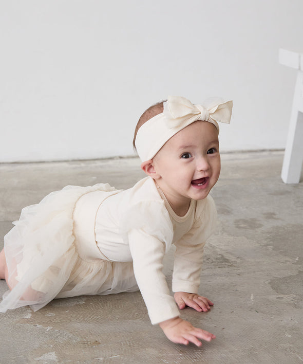 リブ&チュールベビー3点セット