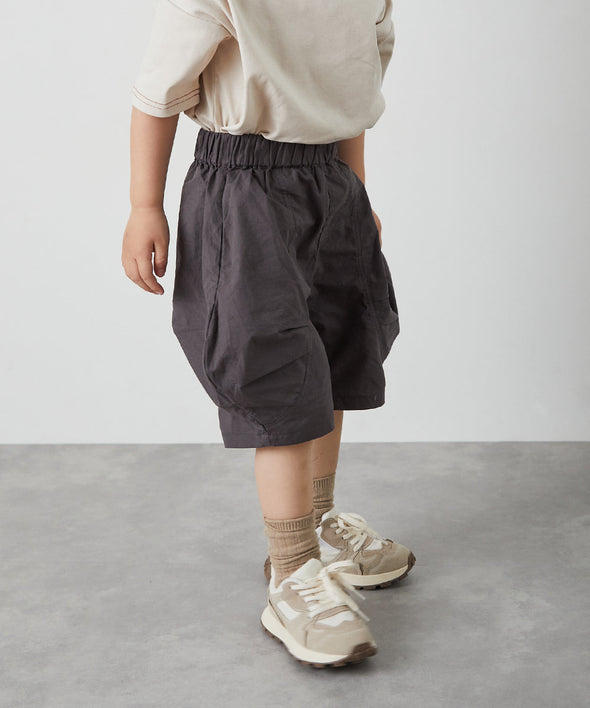 バルーン切り替えハーフパンツ