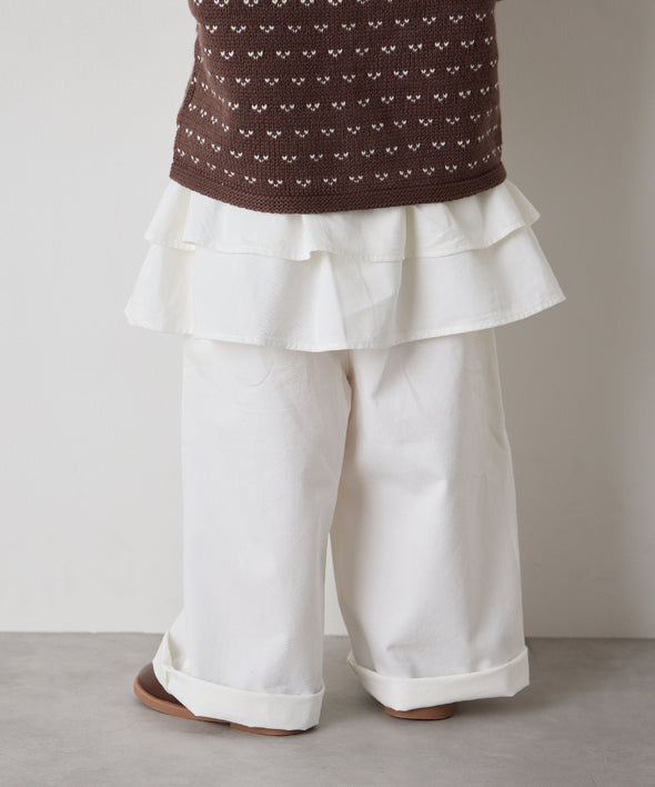 ティアードフリルパンツ