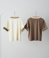 袖口ラインＴシャツ